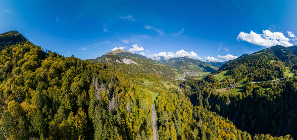 Valzeina, Prättigau, Graubünden, Schweiz